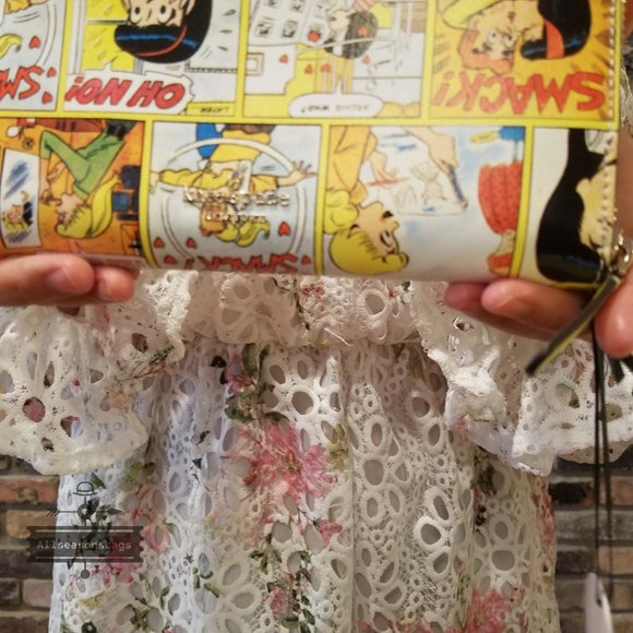 Kate spade Archie Comics Large Tote  Yellow Wallet - Picture 15 of 16